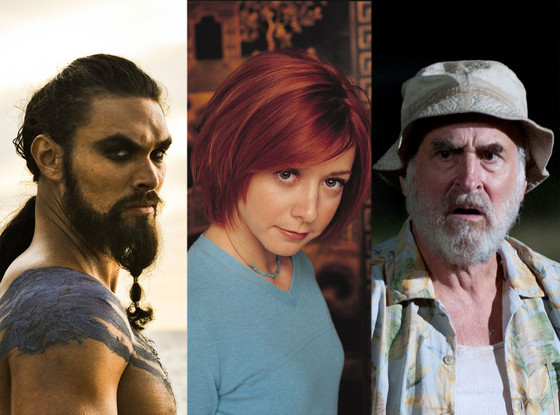 Jason Momoa, Game of Thrones, Alyson Hannigan, Buffy the Vampire Slayer, Jeffrey DeMunn, The Walking Dead Jason Momoa, Game of Thrones, Alyson Hannigan, Buffy the Vampire Slayer, Jeffrey DeMunn, The Walking Dead